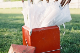 Vintage Red Cooler