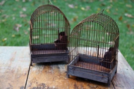 Small Vintage Birdcages