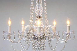 Vintage Crystal Chandelier