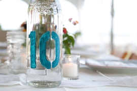 Bottle Table Numbers