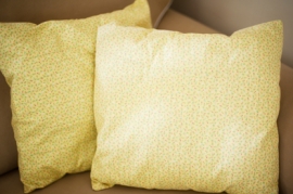Yellow Floral Pillow
