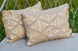 Gold Linen Pillows