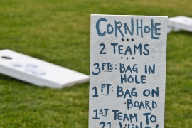 Corn Hole Sign