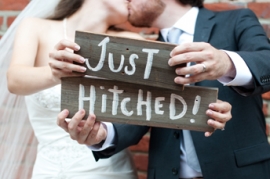 Just Hitched Signs