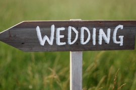 Wedding Directional Signs