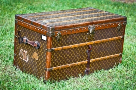 Antique Louis Vuitton Steamer Trunk