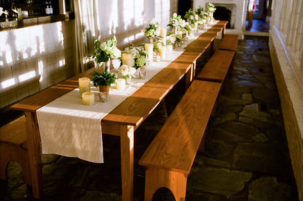 Signature Farm Table + Benches